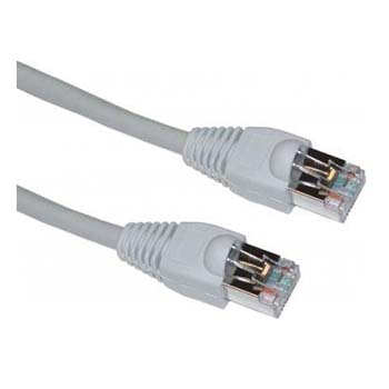 7Ft Cat.5E Shielded Patch Cable Molded Gray 